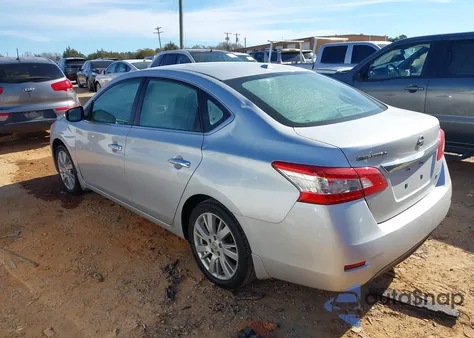 2013 Nissan Sentra z USA, uszkodzony, nr VIN 3N1A87AP3DL665067